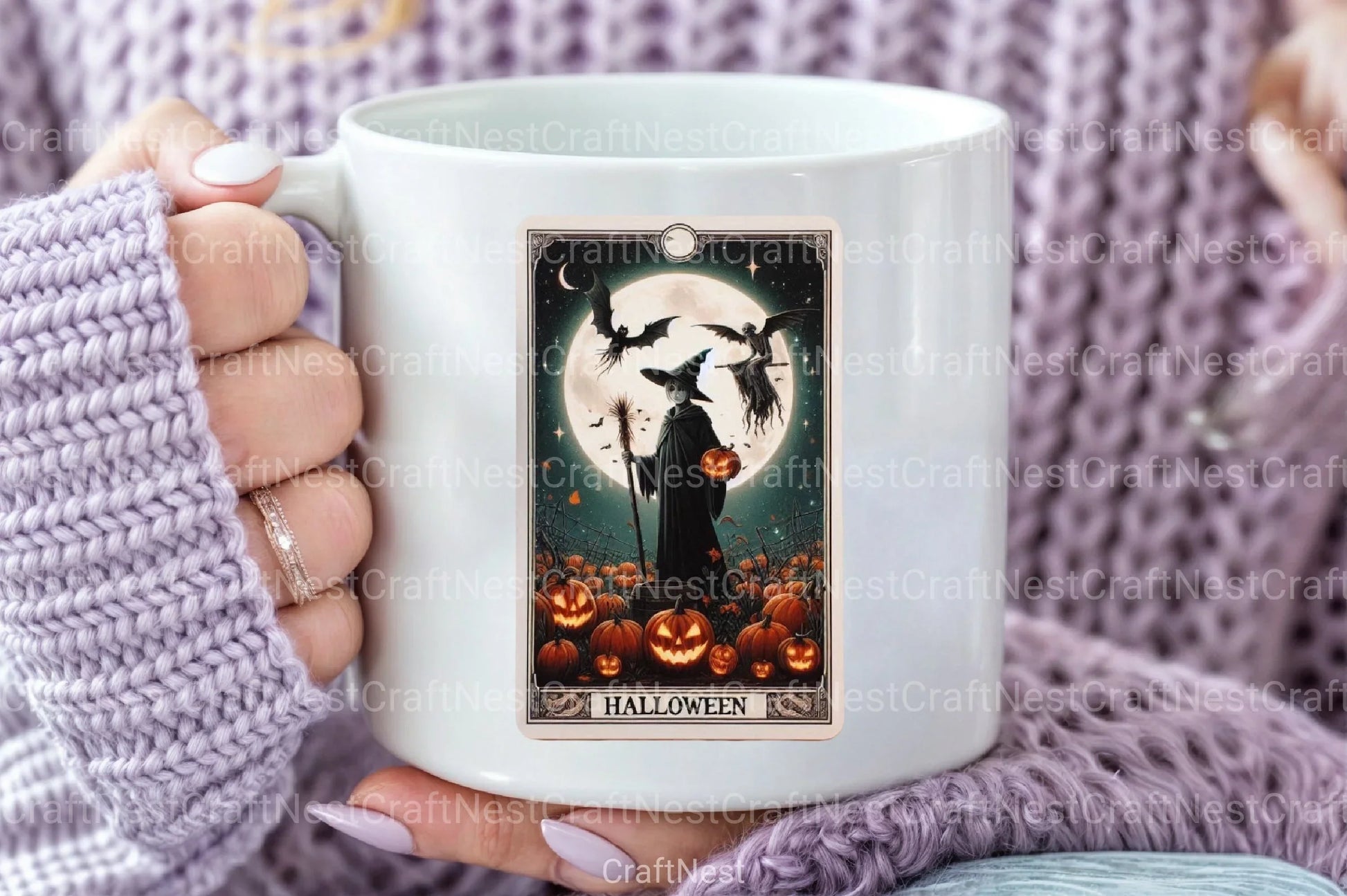 Halloween Tarot Card Clipart Bundle 39 - CraftNest - Digital Crafting and Art