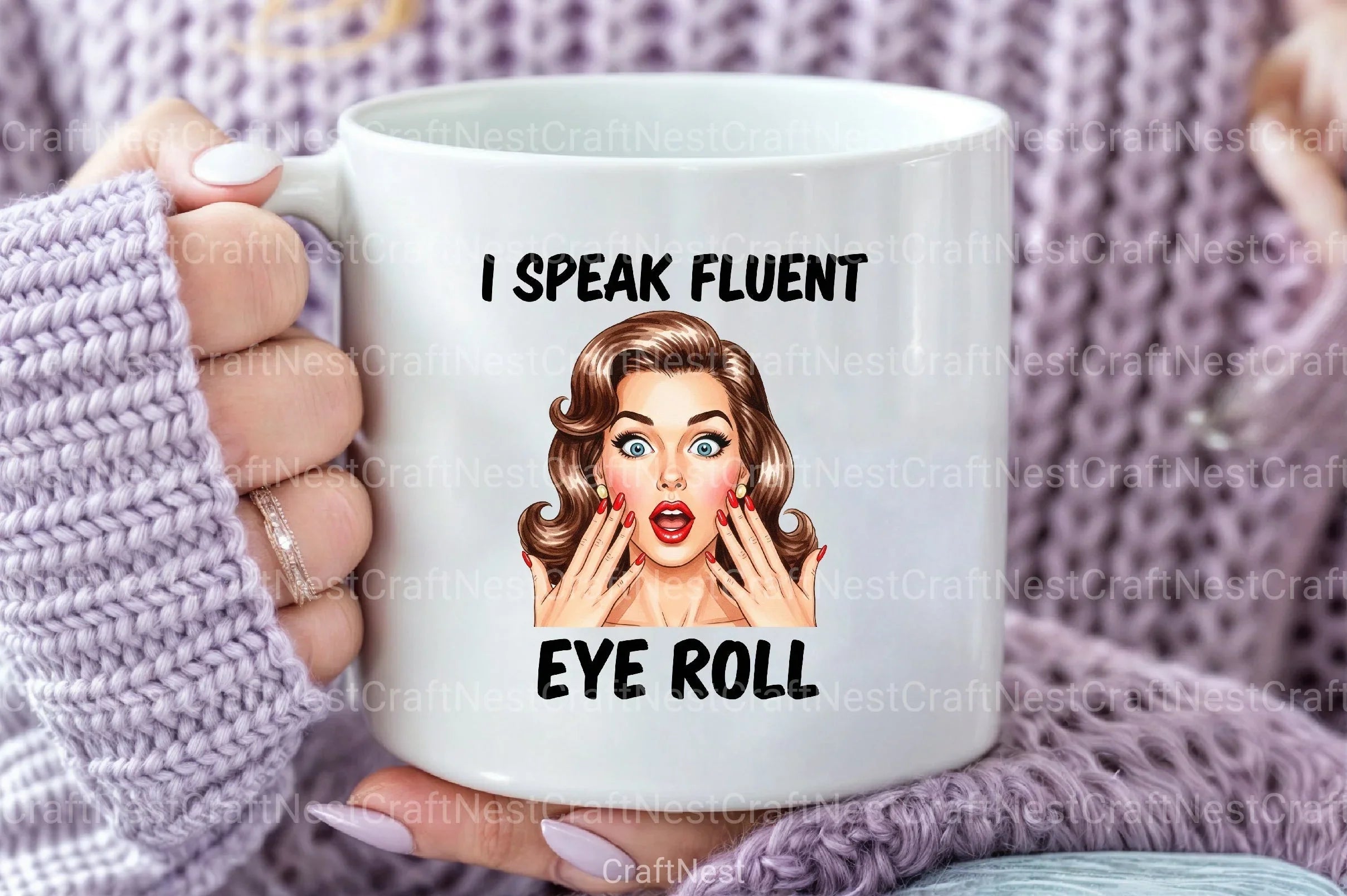 Sarcastic Funny Girl Can't Adult Today Clipart Bundle 5 - CraftNest - Digital Crafting and Art