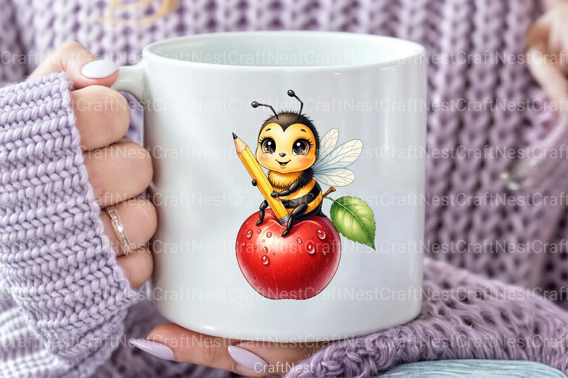 Back to School Bee Clipart Bundle 63 - CraftNest - Digital Crafting and Art