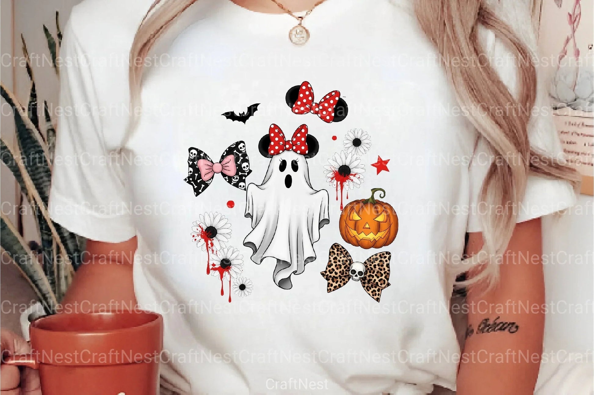 Halloween Ghost Clipart Bundle 15 - CraftNest - Digital Crafting and Art