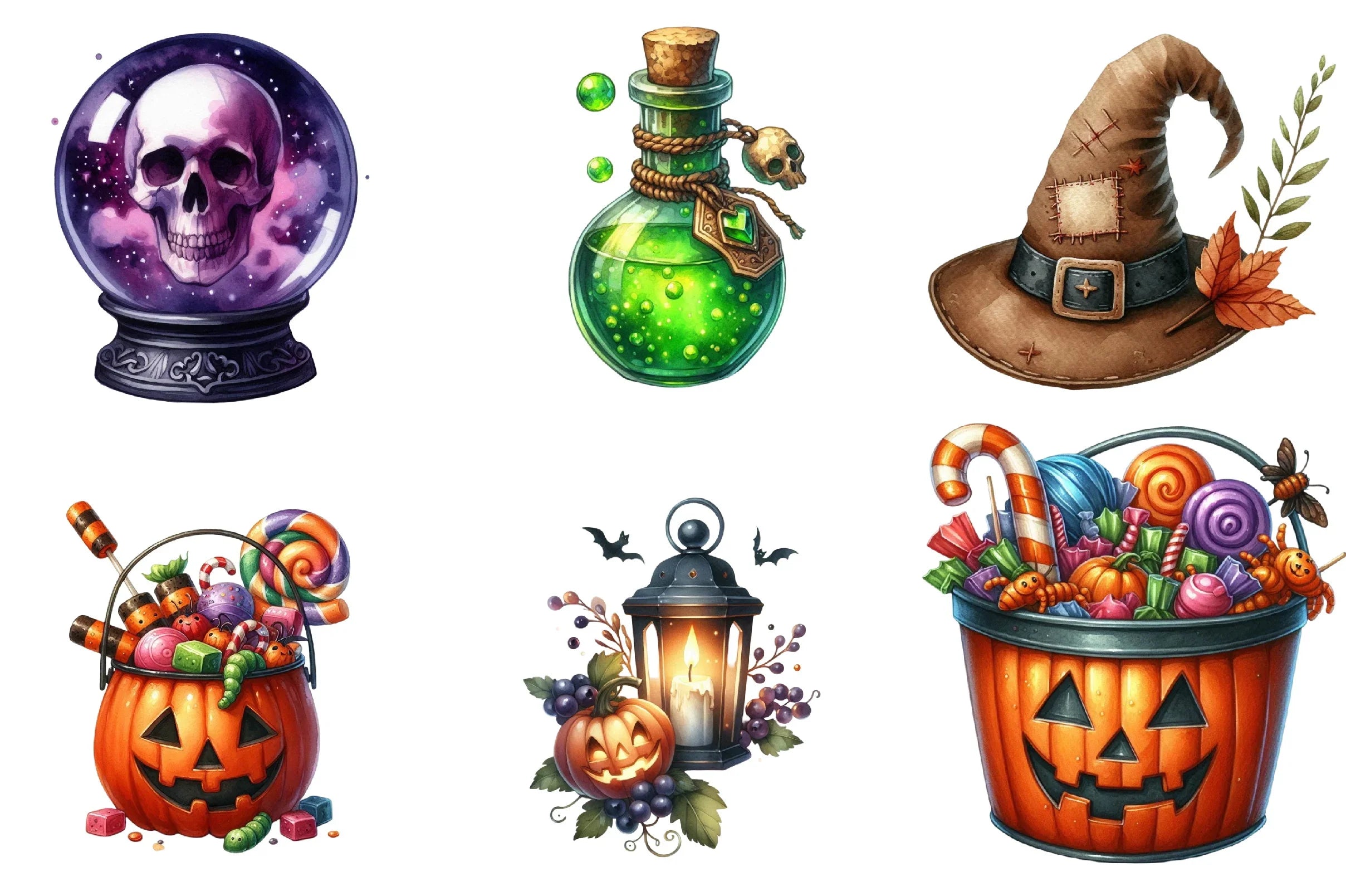 Halloween Clipart Bundle - CraftNest - Digital Crafting and Art