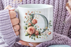 Floral Alphabet Clipart Bundle 24 - CraftNest - Digital Crafting and Art