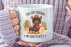 Vintage Cowboy Dog Clipart Bundle - CraftNest - Digital Crafting and Art