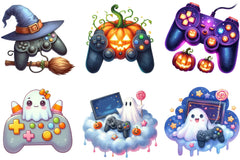 Halloween Gaming Controllers Clipart Bundle - CraftNest - Digital Crafting and Art