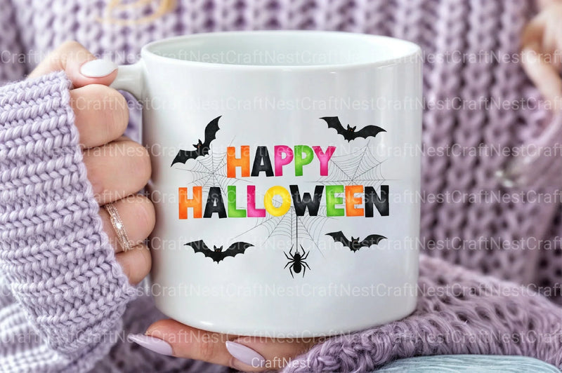 Happy Halloween Embroidery Clipart Bundle - CraftNest - Digital Crafting and Art
