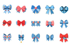 Valentine Bow Clipart Bundle - CraftNest - Digital Crafting and Art