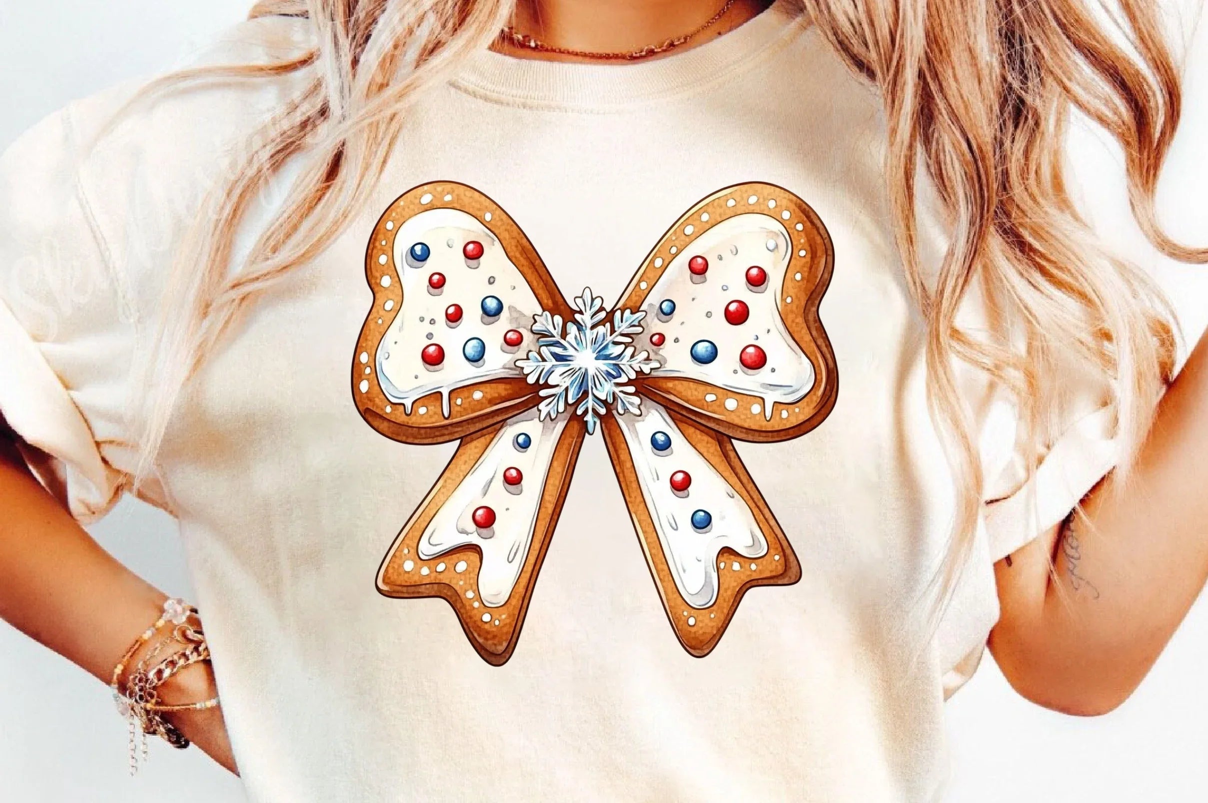 Gingerbread Bow Clipart Bundle - CraftNest - Digital Crafting and Art