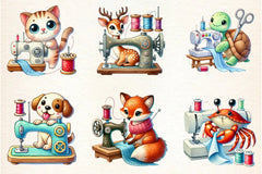 Sewing Machine Clipart Bundle - CraftNest - Digital Crafting and Art