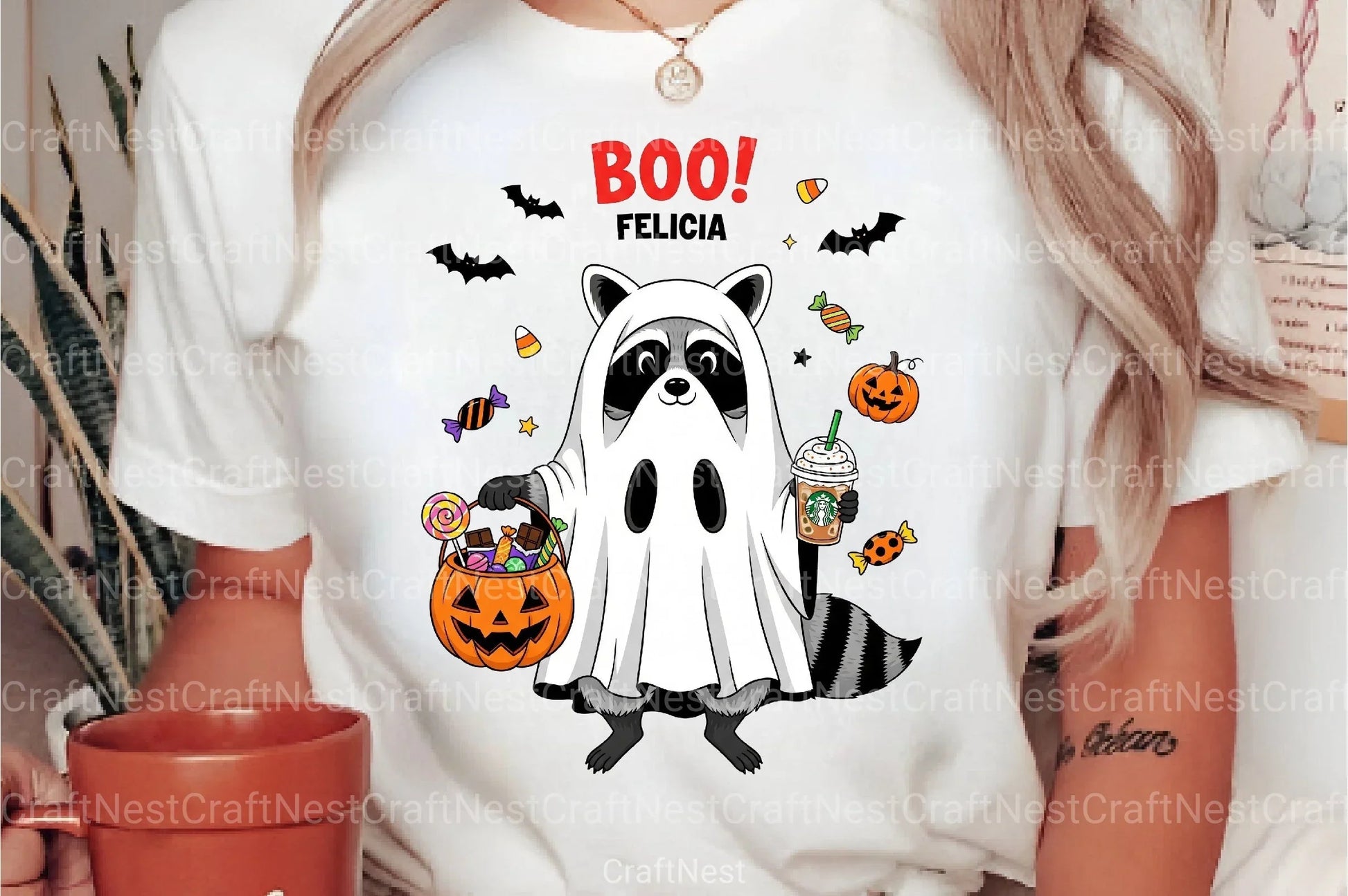 Boo! Felicia Halloween Clipart Bundle - CraftNest - Digital Crafting and Art