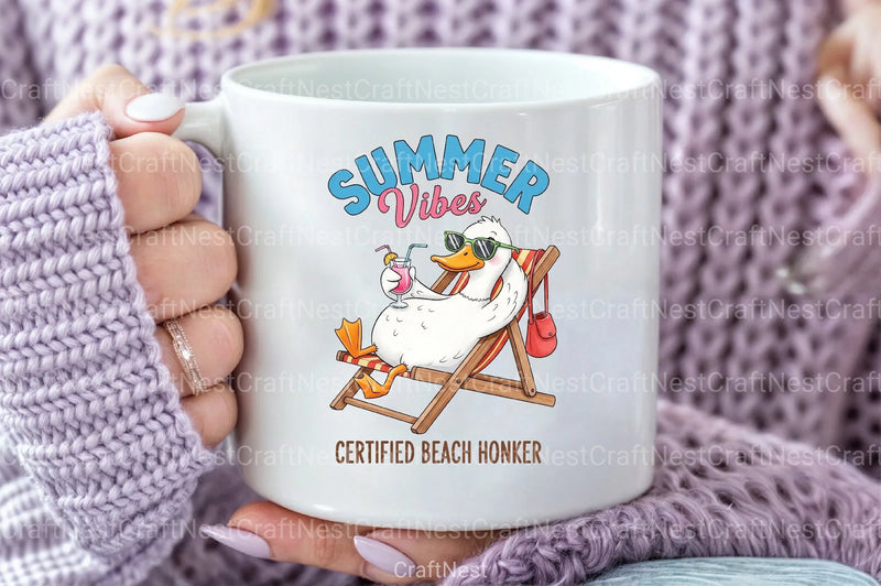Summer Goose Clipart Bundle 3 - CraftNest - Digital Crafting and Art
