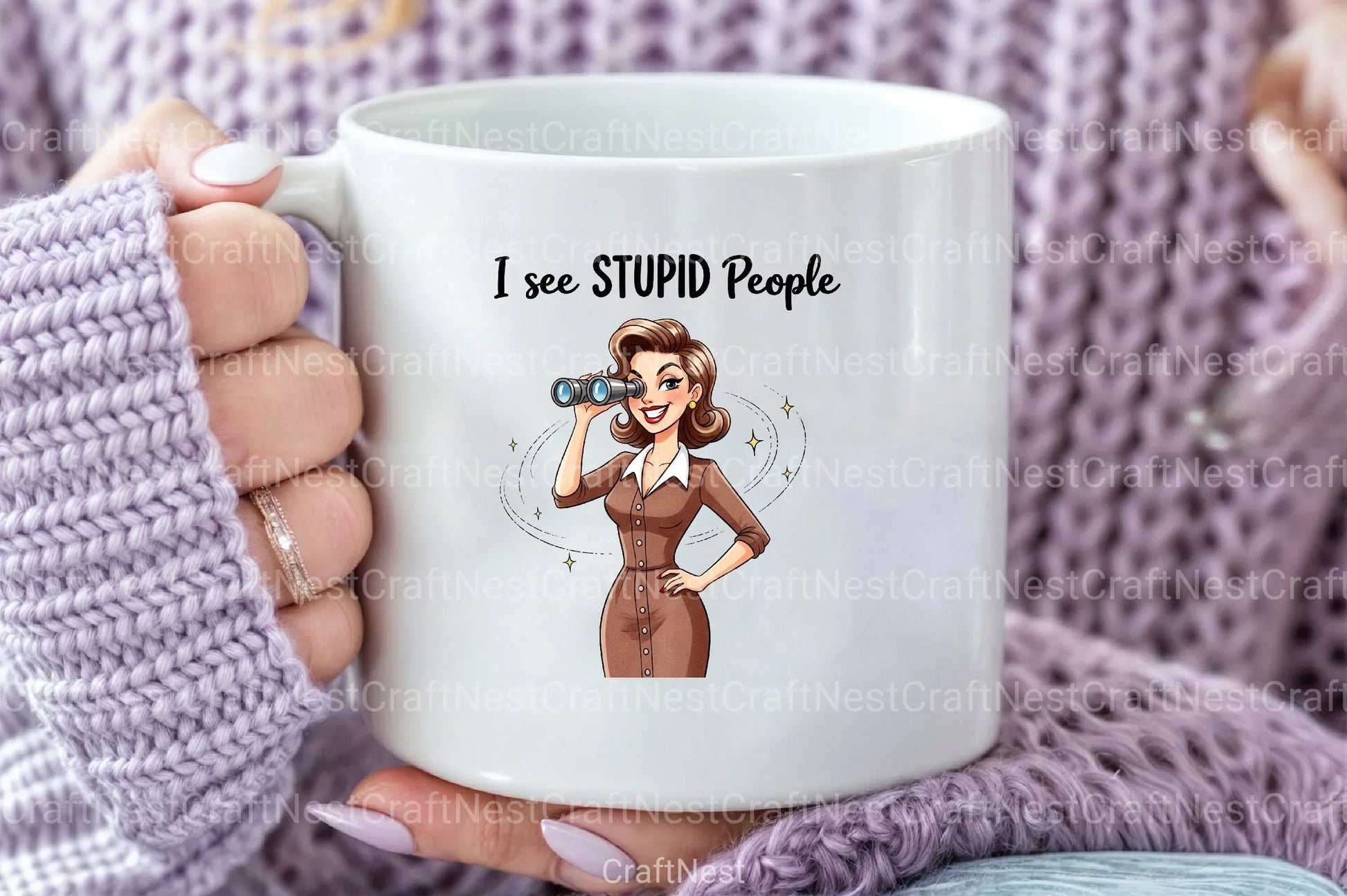 Sarcastic Funny Girl Can't Adult Today Clipart Bundle 9 - CraftNest - Digital Crafting and Art