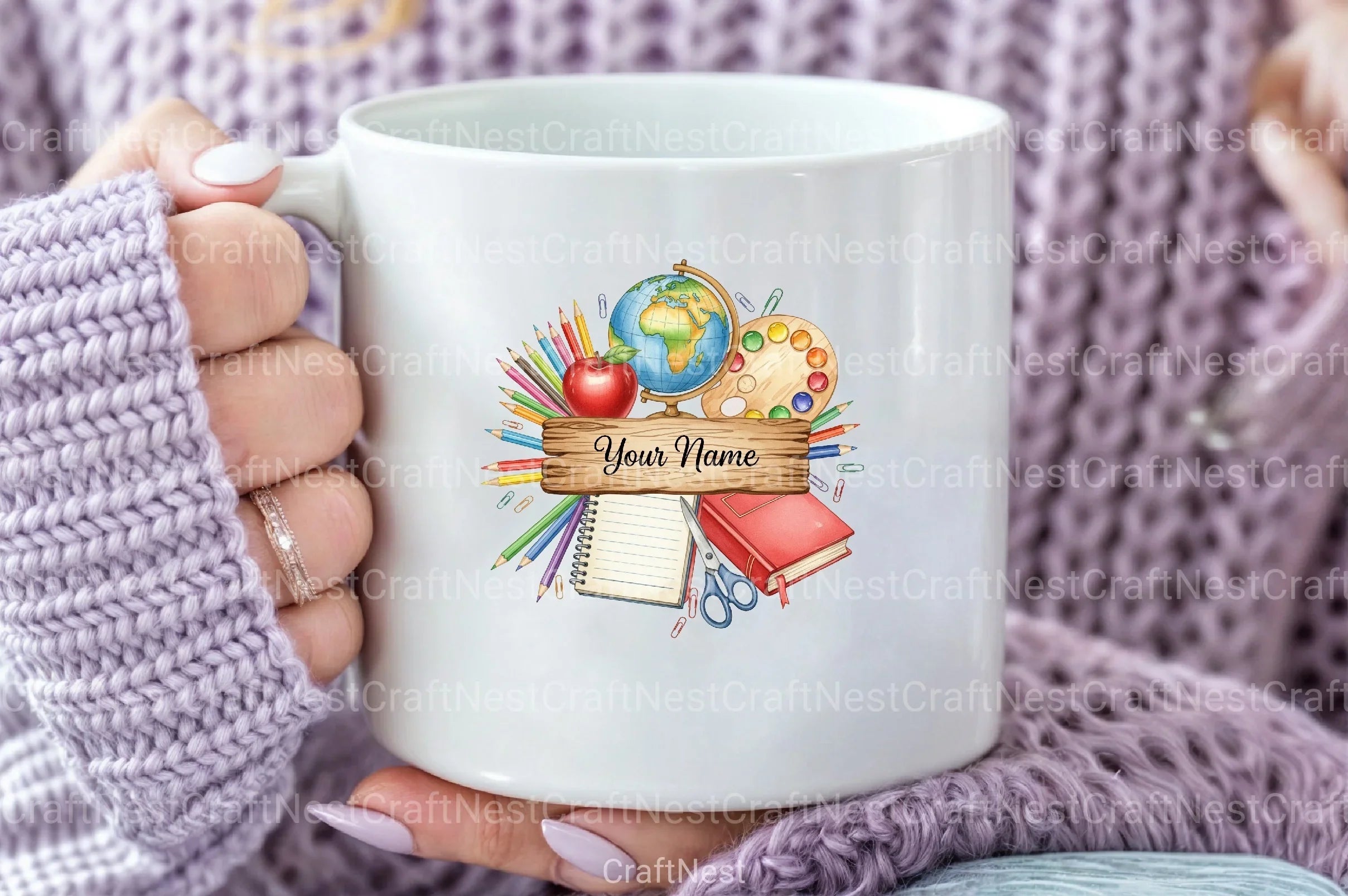 Custom Teacher Clipart Bundle - CraftNest - Digital Crafting and Art
