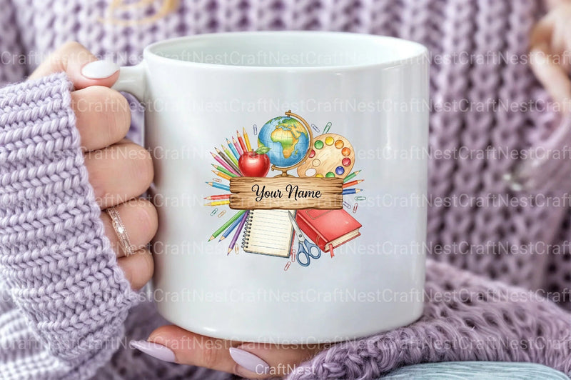 Custom Teacher Clipart Bundle - CraftNest - Digital Crafting and Art