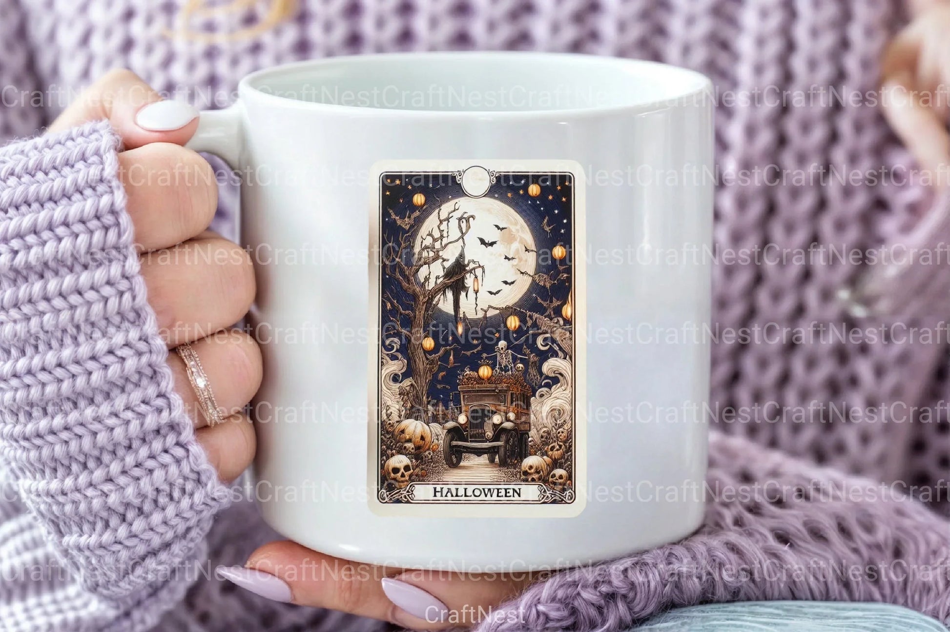 Halloween Tarot Card Clipart Bundle 23 - CraftNest - Digital Crafting and Art