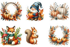 Autumn Design Clipart Bundle - CraftNest - Digital Crafting and Art