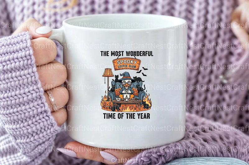 Skeletons Drinking Coffee Spooky Clipart Bundle - CraftNest - Digital Crafting and Art