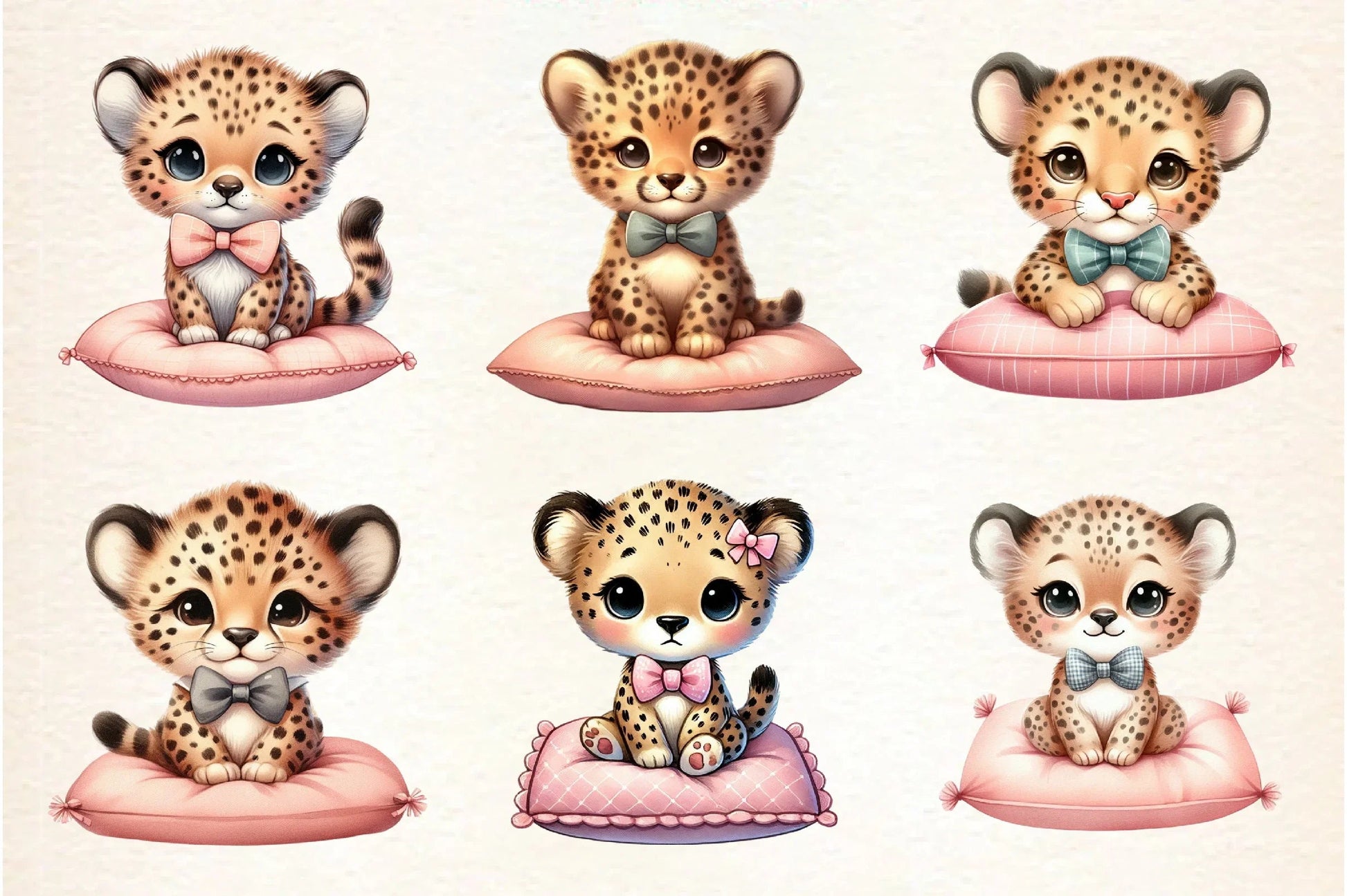 Kawaii Safari Animal Clipart Bundle - CraftNest - Digital Crafting and Art