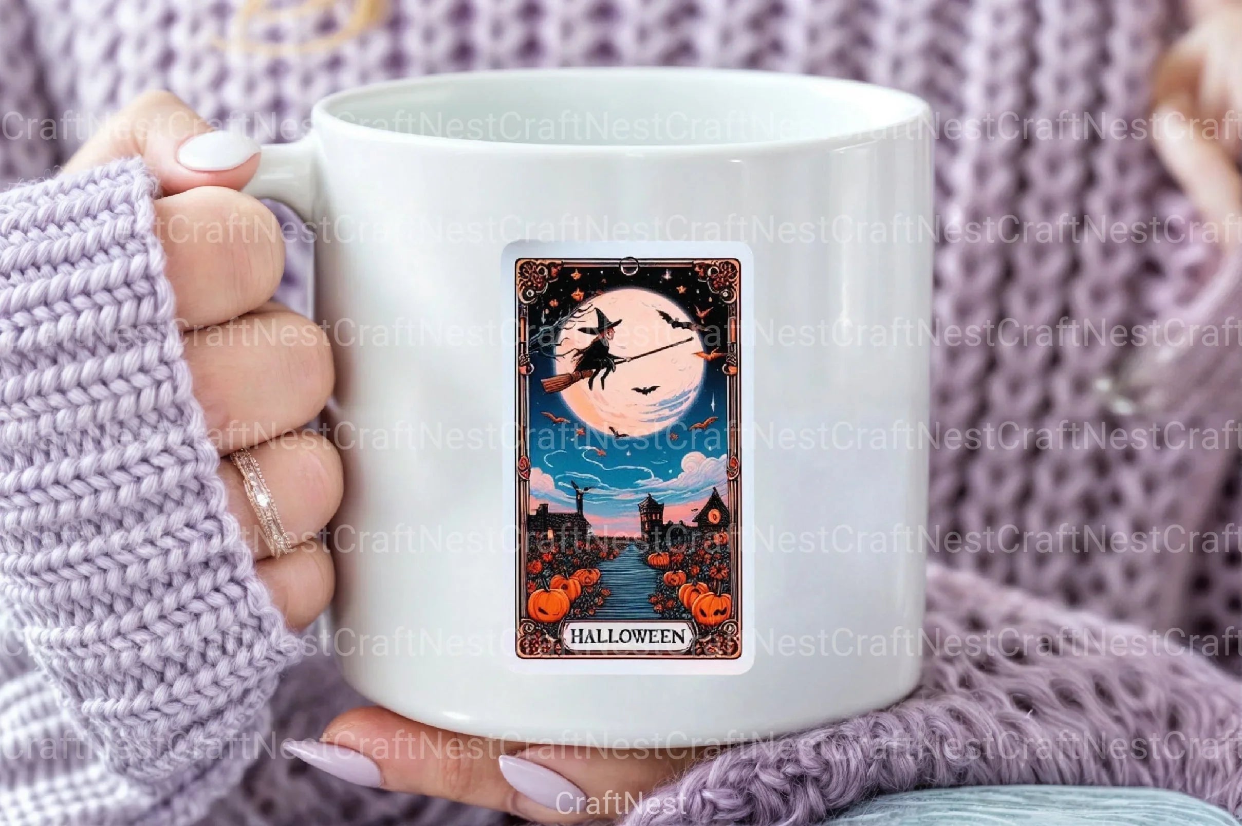 Halloween Tarot Card Clipart Bundle 12 - CraftNest - Digital Crafting and Art