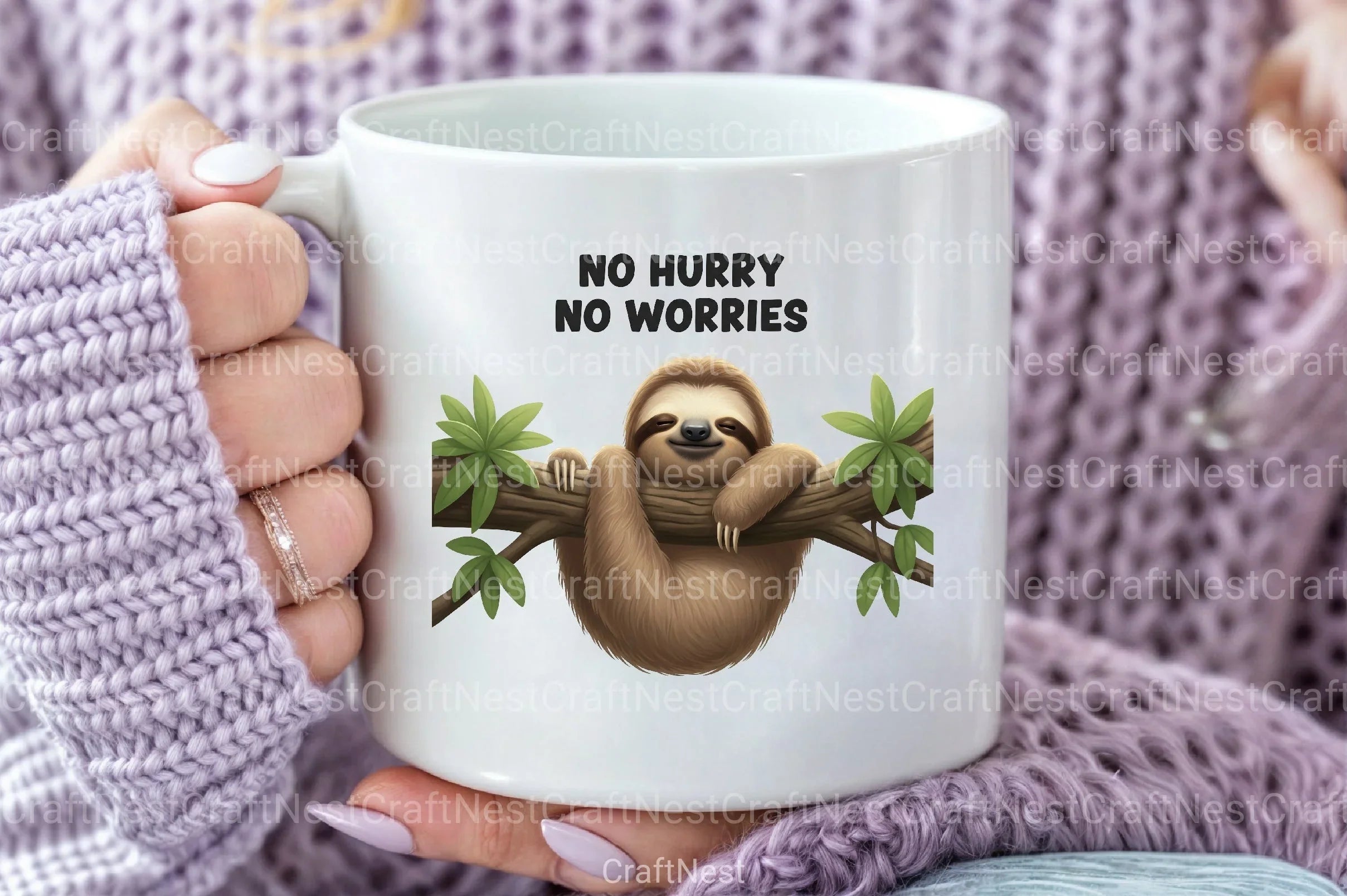 Funny Sloth Quotes Clipart Bundle 57 - CraftNest - Digital Crafting and Art