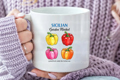 Farmers Market Pepper Hand Drawn Clipart Bundle - CraftNest - Digital Crafting and Art