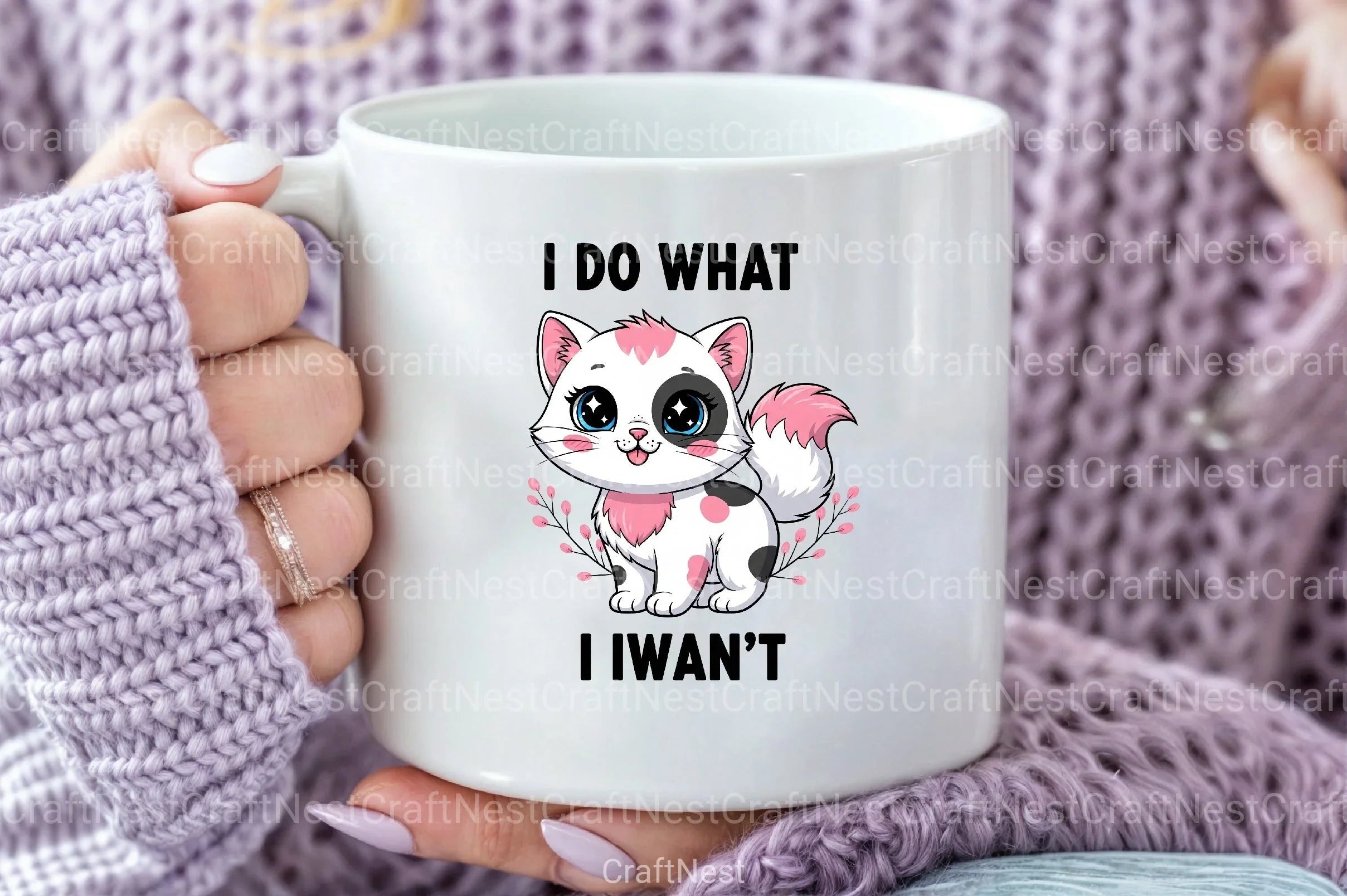 Funny Cat Quotes Clipart Bundle 8 - CraftNest - Digital Crafting and Art