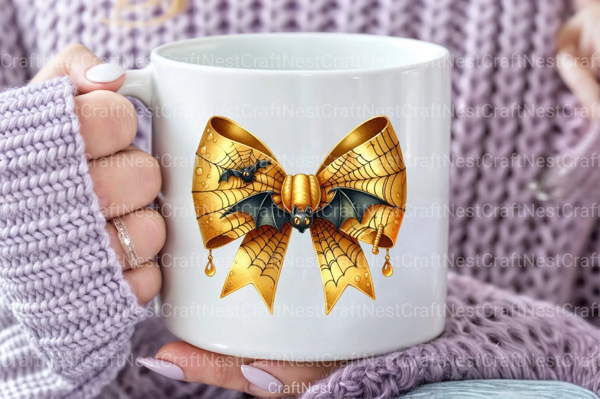 Halloween Coquette Bow Clipart Bundle 31 - CraftNest - Digital Crafting and Art