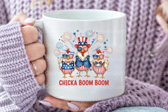 Patriotic Chicken USA 4th of July Clipart Bundle 1 - CraftNest - Digital Crafting and Art