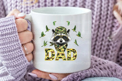 Camo Raccoon Woodland Clipart Bundle - CraftNest - Digital Crafting and Art