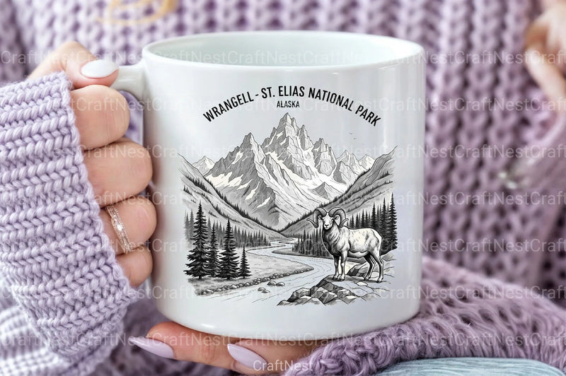 Wild Places: U.S. National Parks Clipart Bundle 4 - CraftNest - Digital Crafting and Art
