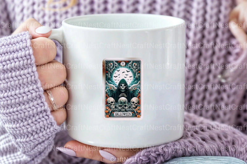 Halloween Tarot Card Clipart Bundle 99 - CraftNest - Digital Crafting and Art