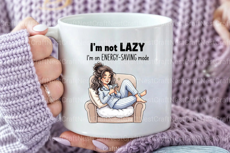 Sarcastic Funny Girl Can't Adult Today Clipart Bundle 1 - CraftNest - Digital Crafting and Art