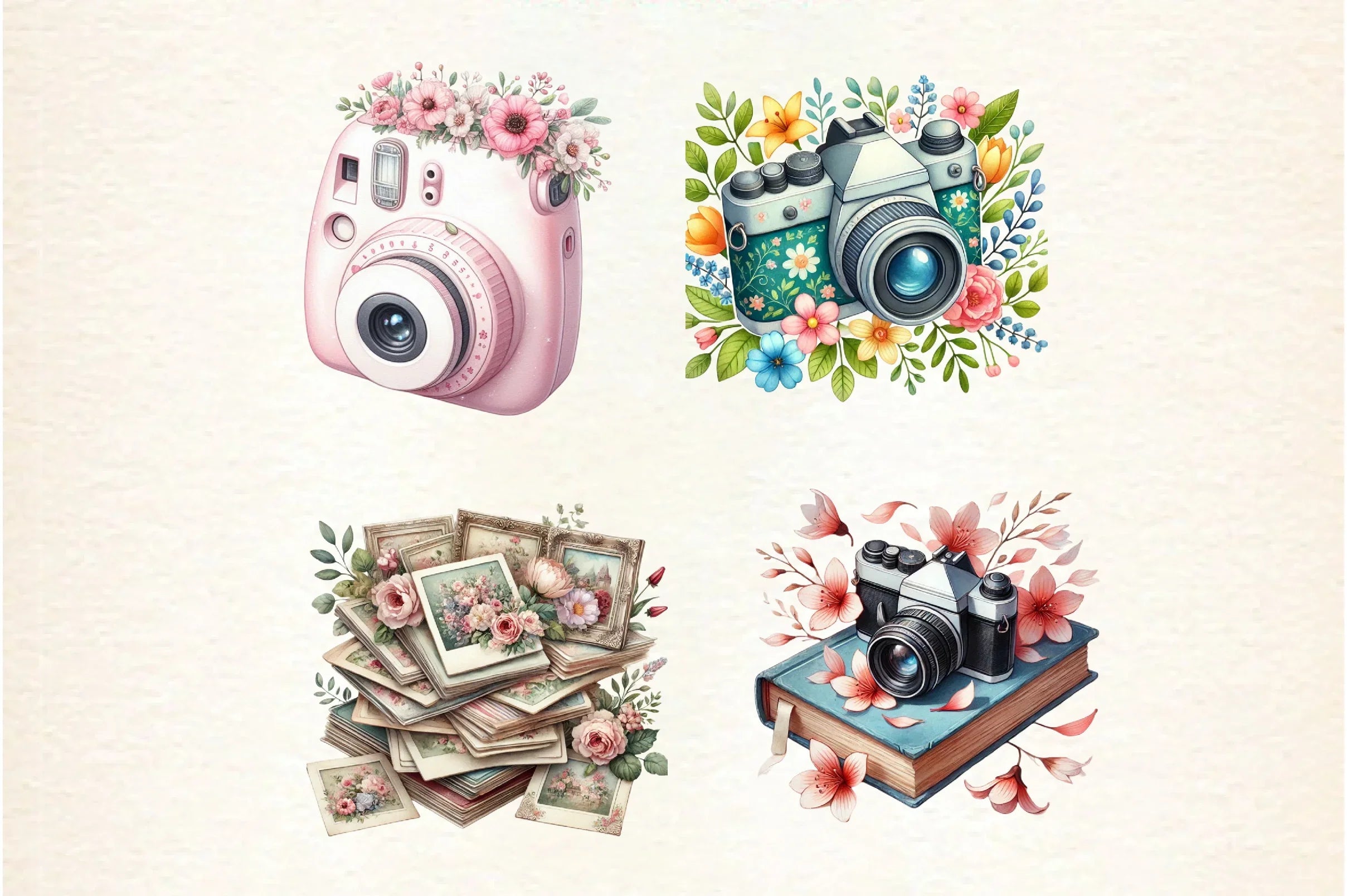 Spring Photography Clipart Bundle - CraftNest - Digital Crafting and Art