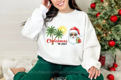 Christmas in July Funny Clipart Bundle 9 - CraftNest - Digital Crafting and Art