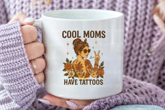 Funny Mother's Day Cool Mom Tattoos Clipart Bundle - CraftNest - Digital Crafting and Art