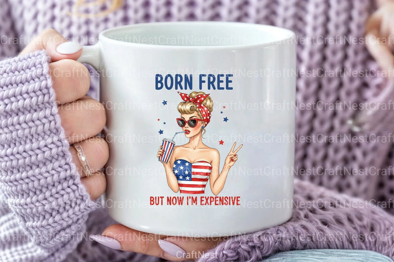 Funny 4th of July USA Patriotic Vintage Clipart Bundle 35 - CraftNest - Digital Crafting and Art