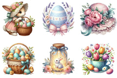 Vintage Easter Springtime Clipart Bundle - CraftNest - Digital Crafting and Art