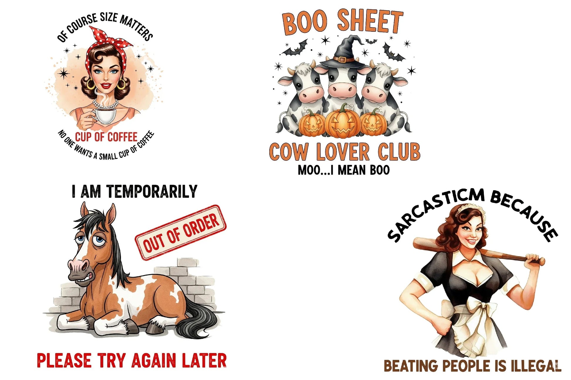 Funny Sarcastic Quotes Clipart Bundle - CraftNest - Digital Crafting and Art