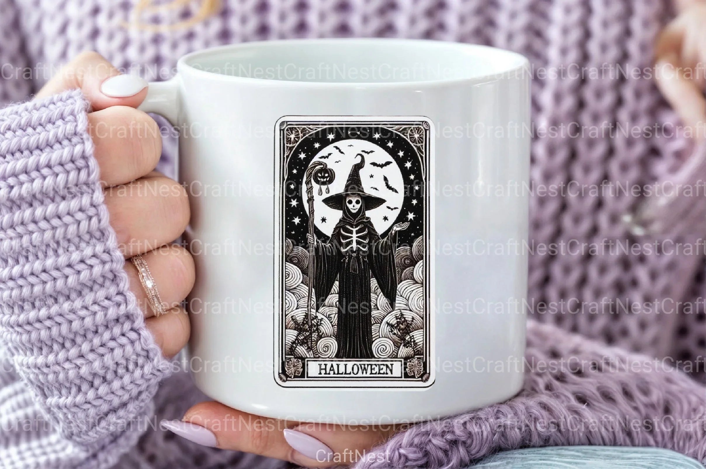 Halloween Tarot Card Clipart Bundle 134 - CraftNest - Digital Crafting and Art