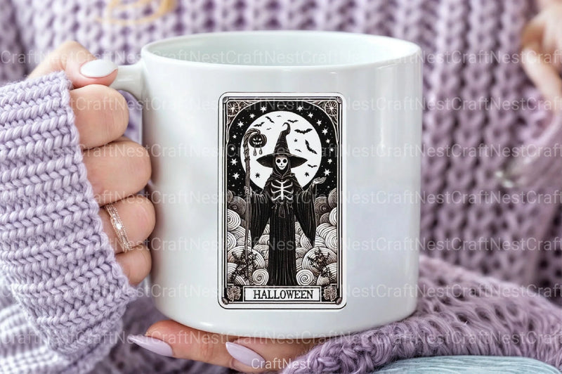 Halloween Tarot Card Clipart Bundle 134 - CraftNest - Digital Crafting and Art