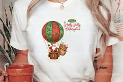 Retro Christmas Clipart Bundle: Have a Holly Jolly Christmas - CraftNest - Digital Crafting and Art