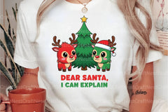 Dear Santa, I Can Explain Christmas Clipart Bundle - CraftNest - Digital Crafting and Art