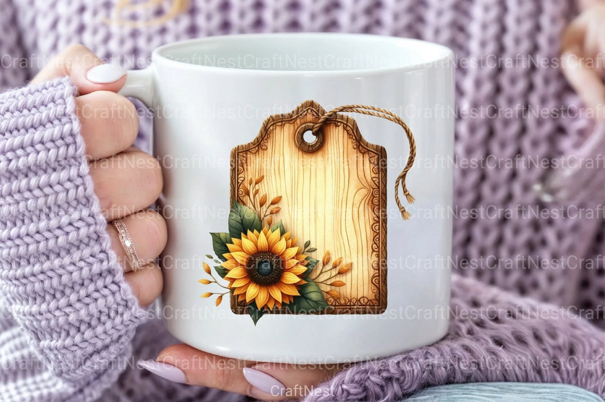 Vintage Wooden Autumn Tags Clipart Bundle 12 - CraftNest - Digital Crafting and Art