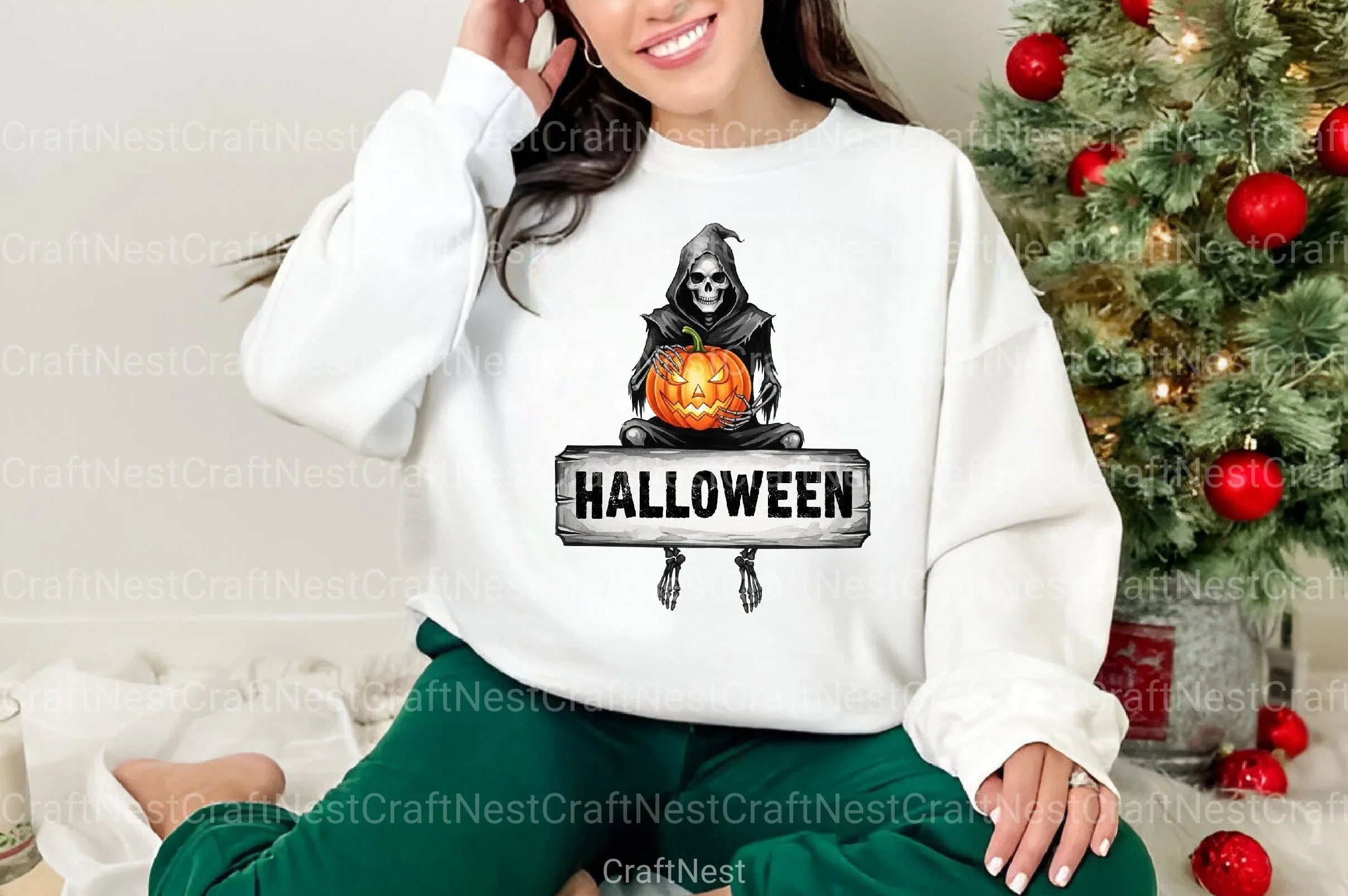 Spooky Reaper Illustration Clipart Bundle - CraftNest - Digital Crafting and Art