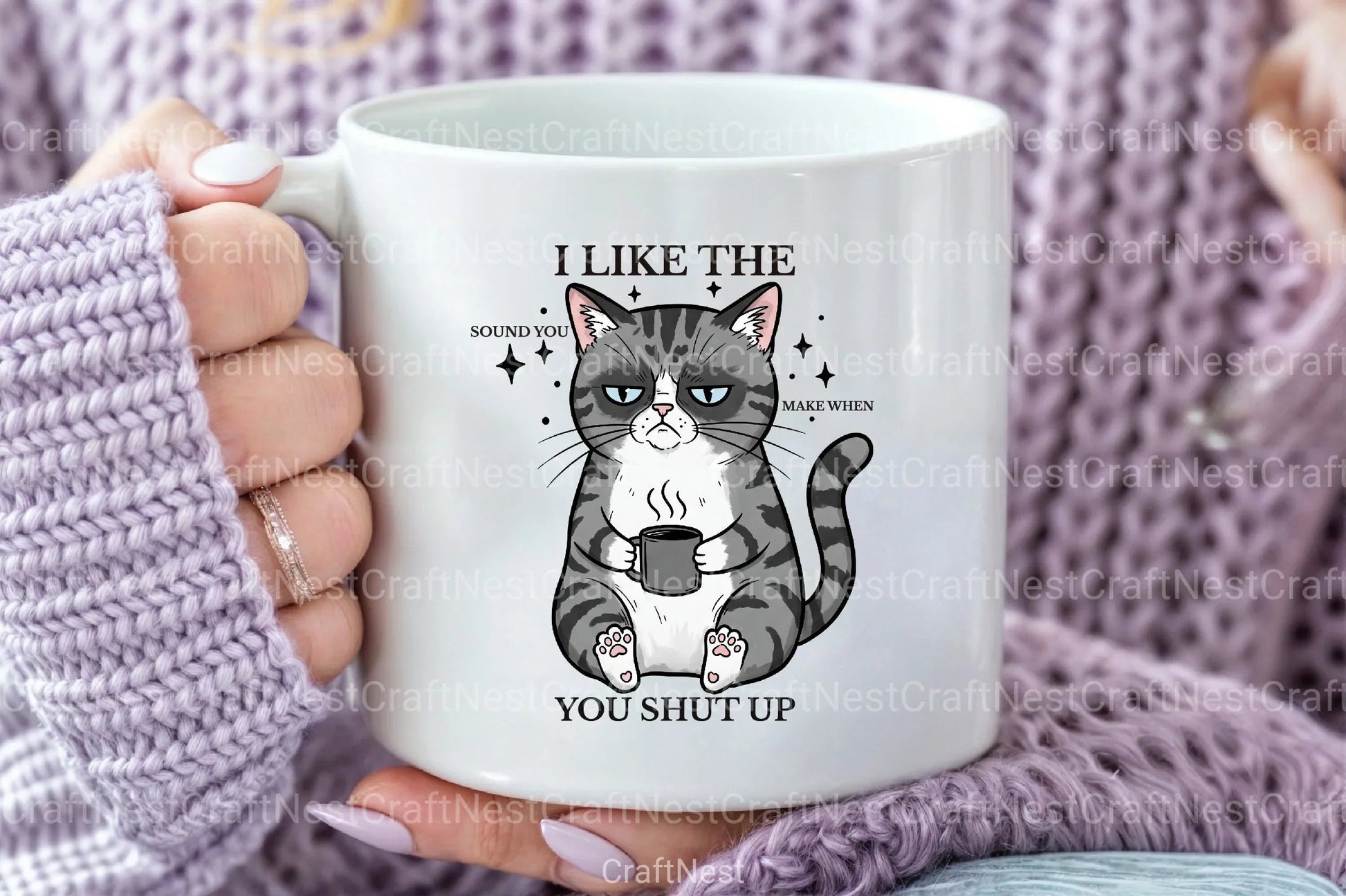 Funny Sarcastic Cat Clipart Bundle 11 - CraftNest - Digital Crafting and Art