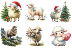 Sheep Clipart Bundle - CraftNest - Digital Crafting and Art