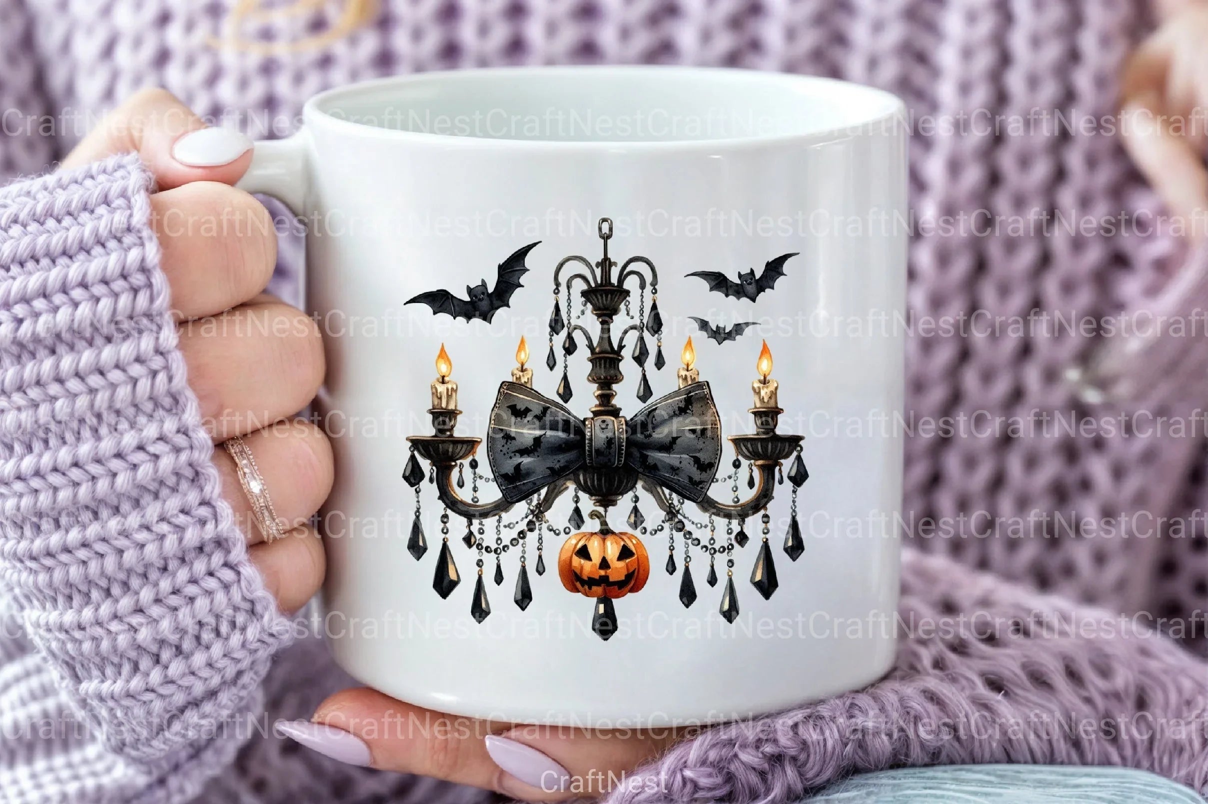 Elegant Halloween Clipart Bundle 57 - CraftNest - Digital Crafting and Art