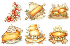 Thanksgiving Clipart Bundle - CraftNest - Digital Crafting and Art