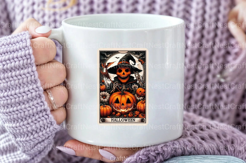Halloween Tarot Card Clipart Bundle 19 - CraftNest - Digital Crafting and Art