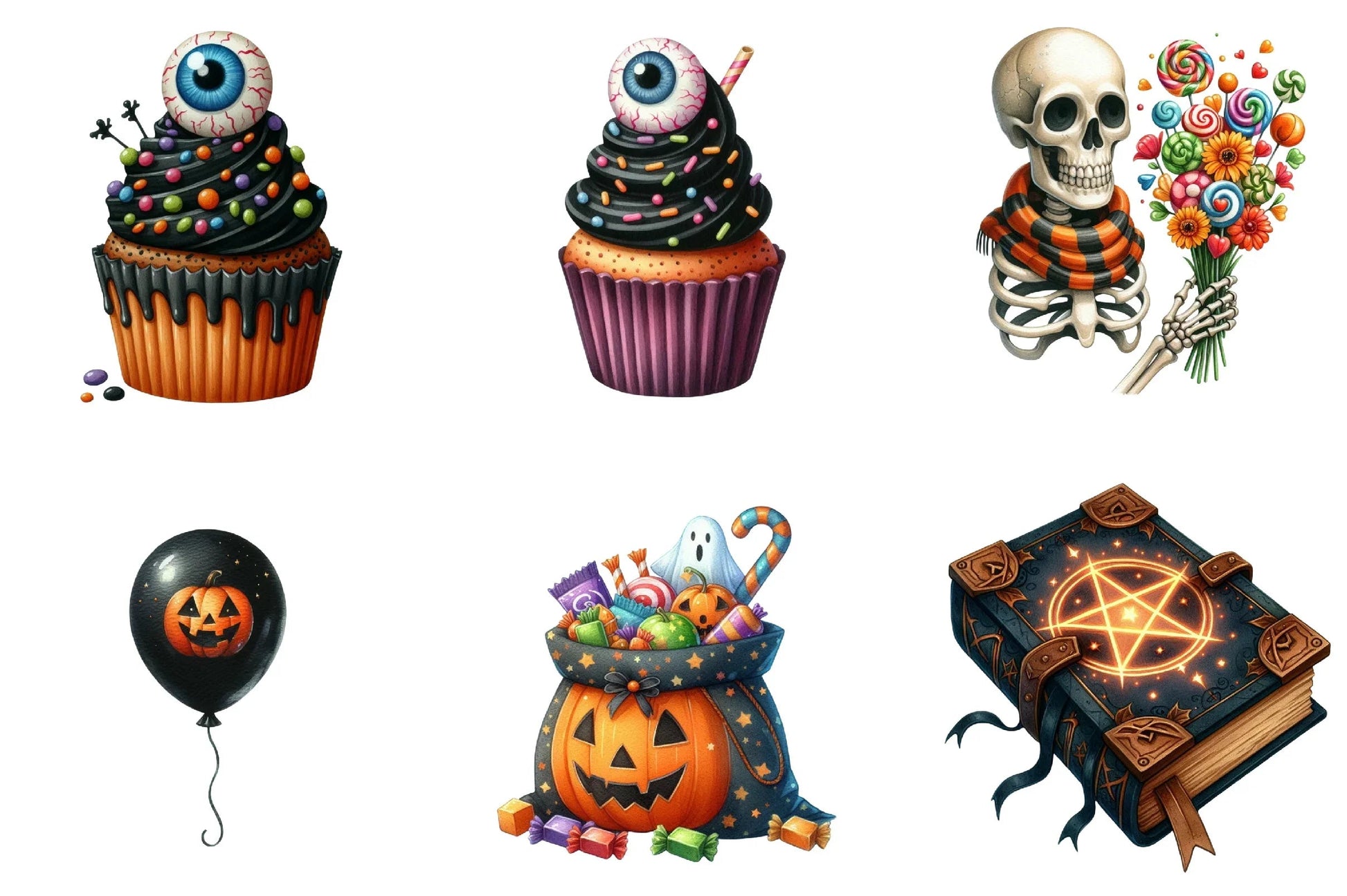Halloween Clipart Bundle - CraftNest - Digital Crafting and Art