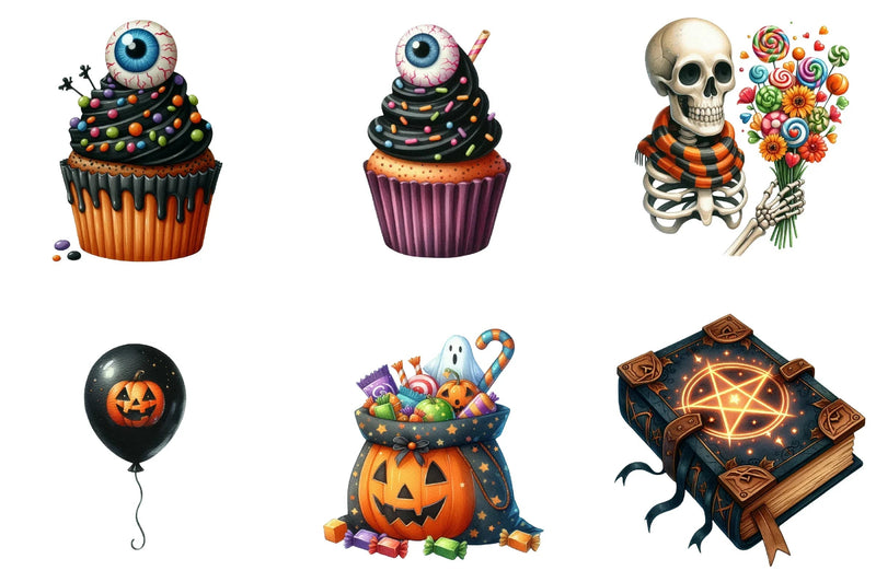 Halloween Clipart Bundle - CraftNest - Digital Crafting and Art